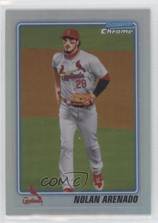 2021 Bowman Sterling Sterling Recollections /99 Nolan Arenado #SR-NA - Image 1 of 2