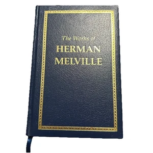 The Works of Herman Melville. Longmeadow Press. Fine Leather Bound Binding - Bild 1 von 9