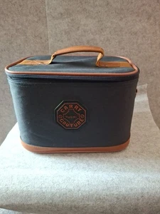 Rip Strip Carry Couture G.W.I Vanity Case Black Tan Adjustable Detachable Strap - Picture 1 of 15