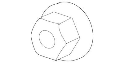 Genuine Ford Mount Bracket Nut N804178-S437 - Image 1 of 4