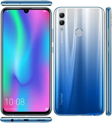 Huawei Honor 10 Lite 128GB | 6GB RAM Dual Sim Unlocked Smart Phone Sapphire Blue - Image 1 of 2