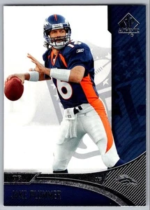 2006 SP Authentic Jake Plummer Denver Broncos #27 - Picture 1 of 2