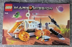 LEGO Mars Mission 7648 MT-21 Mobile Mining Unit Instruction Manual 2008 Original