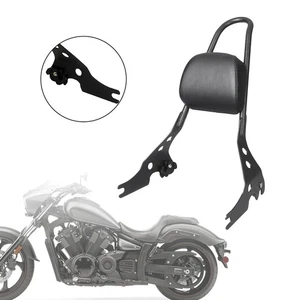 Backrest Sissy Bar Black Detachable For Harley Street 500 750 2015-2017 15-17 - Picture 1 of 10