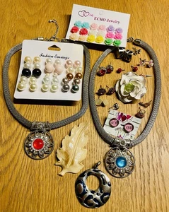 Großes Paket Modeschmuck. 40 Teile. Teils Neu - Bild 1 von 11