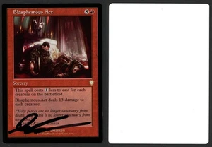 ***Blasphemous Act Retro Border Artist Proof Signed*** MTG Commander Daarken - Picture 1 of 1