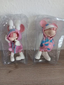 Minnie Und Mickey Mouse Figuren Set Rosa - Bild 1 von 4