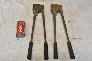 2 Vintage ACME STEEL CO Strapping Tool Band Crimper - Picture 1 of 1