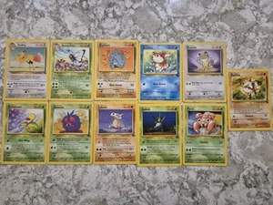 11x WOTC Vintage Pokemon Bundle 100% Genuine | Pokémon TCG Jungle - Foto 1 di 2