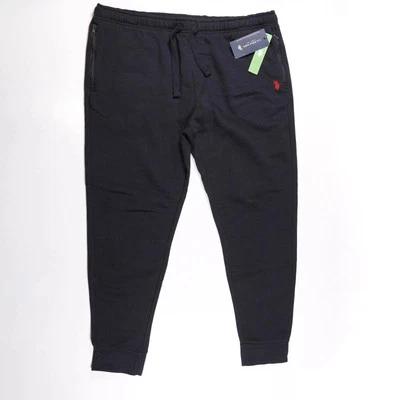 Pantalones deportivos U.S. Polo Assn polar pantalones de salón acogedores XL negros nuevos con etiquetas Foto 1 de 4