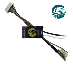 AED-8PH.4 DCC Concepts AE Model 8-Pin Harness 4 Function Mini Decoder - Picture 1 of 1