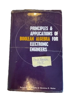 Principles and Applications of Boolean Algebra (S.A.Adelfio 1965) (ID:64213) - Imagen 1 de 9