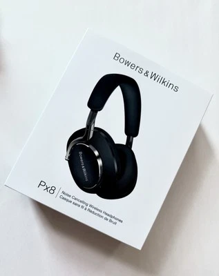Bowers & Wilkins PX8 audio headphones, Black - Brand New - Image 1 of 4