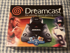 SEGA DREAMCAST Black sports edition complete in Box Bundle Gamin System