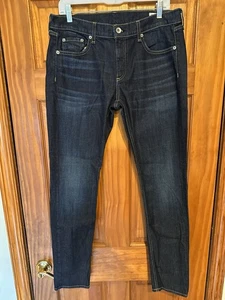 Pantalones de mezclilla para mujer Rag & Bone 30 (ajuste 32) Dre tiro bajo ajustados boyfriend azul 30” entrepierna - Imagen 1 de 13