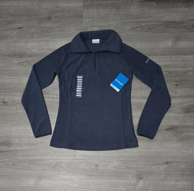 Pullover polar azul oscuro Columbia Arctic Air media cremallera talla XS para mujer nuevo con etiquetas Foto 1 de 4