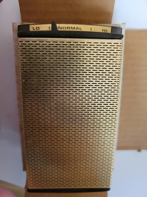 NOS Vintage MCM Robert Shaw Heat Only Room Wall Thermostat Bronze, Robertshaw - Image 1 of 4