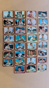 1955 Bowman MLB BASEBALL Lot of '31' DIFFERENT CARDS - Picture 1 of 8