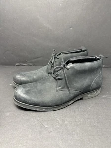 Blondo Gary Waterproof Black Leather Chukka Boots Sz 11M - Picture 1 of 9