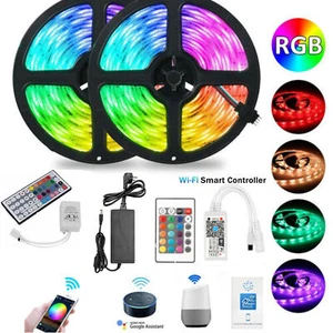5m-30m LED Stripe 5050 SMD RGB Leiste Streifen Band Licht Leuchte Lichterkette - Bild 1 von 16