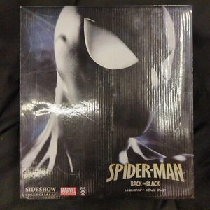 Sideshow Collectibles Legendary Scale Bust Spider Man / Back in Black As-is Item - Picture 1 of 4
