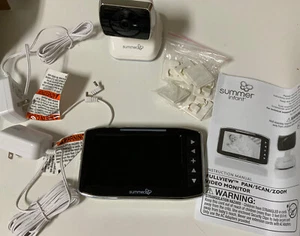 🌿 Summer Infant Baby Monitor with Full View 5 in. Pan/Scan/Zoom/Color Video - Picture 1 of 5