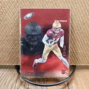 2024 Panini Prestige Johnny Wilson RC Xtra Points 373 Red Parallel Numbered /999 - Picture 1 of 2