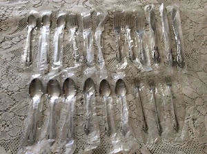New 21 Pcs Oneida Raphael Distinction Deluxe Stainless Flatware Service For 3 - Picture 1 of 7
