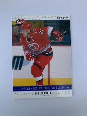 2002-03 BAP Memorabilia Sapphire #61 Ron Francis 056/100 Carolina Hurricanes - Image 1 of 2