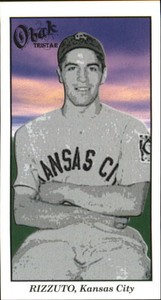 2009 TRISTAR Obak Mini T212 Black #43 Phil Rizzuto /50