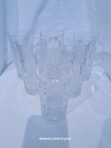 Bohemia Czech crystal water, whisky cut glass HB - 6 pcs - Picture 1 of 5