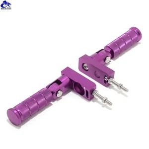 For E-Ride Rear Stunt Foot Pegs Footrest Pedal Bracket For Sur Ron Light Bee LBX - Picture 1 of 8