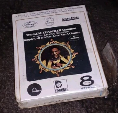 NEW Gene Chandler Situation 8 Track Tape W/ Sleeve Mercury Funk R&B SOUL MOTOWN - Image 1 of 2