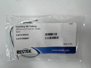 Restek 26535 same as Agilent 5021-1818 Flex capillary, 0.17x280 mm, no fitting - Picture 1 of 1