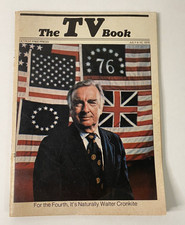 The TV Book Detroit Free Press July 4-10 1976 Walter Cronkite Fourth of July