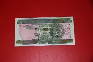 Solomon Islands 2 Dollars 2006 P 25 REPLACEMENT X/1 PREFIX UNC Cool Serial # - Picture 1 of 2