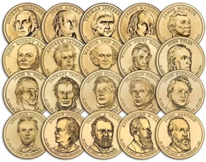 2007 to 2011 UNC PRESIDENTIAL DOLLAR COINS @ 2.95 EACH COIN with FREE SHIPPING - Picture 1 of 1