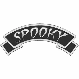 Kreepsville 666 Arch Spooky Gothic Punk Halloween Creepy Iron On Patch PAWSK - Picture 1 of 3