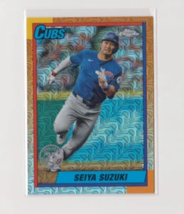 2025 Topps Series 1 Silver Pack #T90C-47 Seiya Suzuki 1990 Mojo Chrome - Bild 1 von 1