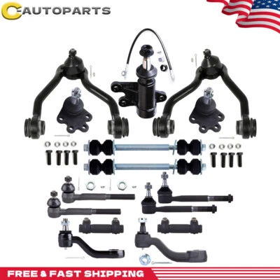 For 1993-1995 Chevy K1500 K2500 Blazer Front Upper Control Arm Sway Bar Tie Rod - Image 1 of 4