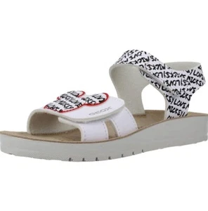 Geox® COSTAREI Junior Girl's White Mickey Mouse Sandals, size 29 - Picture 1 of 6