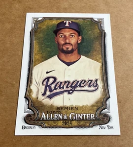 2024 Topps Allen & Ginter # 194 Marcus Semien Texas Rangers - Picture 1 of 2