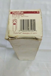 PLUMBPAK 2 PIECE PO PLUG 1 1/3" X 5" PP3105PC - Picture 1 of 5