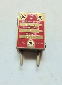 Radio militaire amateur 5456 KC FT-243 vintage cristal de quartz - Photo 1/2