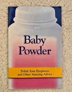 Babypuder Politur Ihre Brille und andere erstaunliche Ratschläge von Jeff Davidson - Bild 1 von 3