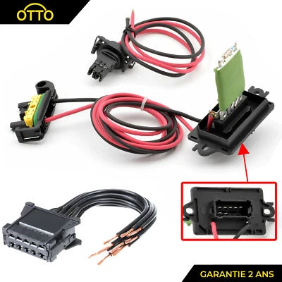 RESISTANCE VENTILATION INTERIEURE PREVU POUR CLIO 3 - 7701207716 7701060001 - Immagine 1 di 4