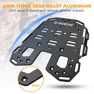 CNC Motorcycle Rear Luggage Rack Plate Pad For KTM 1290 Super Adventure 2021-24 - Foto 1 di 11