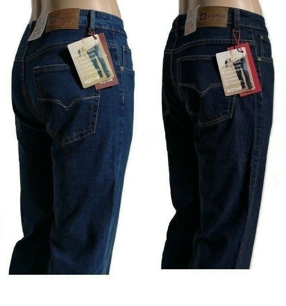 Jeans Uomo Con Elastico In Vita - Denim Elasticizzato Per Anziani - Comodi E Classici - Foto 5