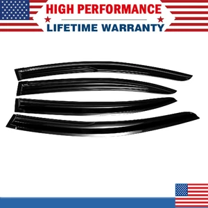 For Honda Civic Sedan 2012-15 Window Visor Deflector Vent Sun Rain Ivmbujjzbxpcs - Picture 1 of 12