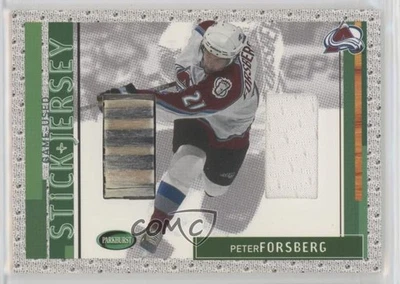 2002-03 ITG Parkhurst Stick & Jersey Peter Forsberg #SJ-46 HOF - Image 1 of 2
